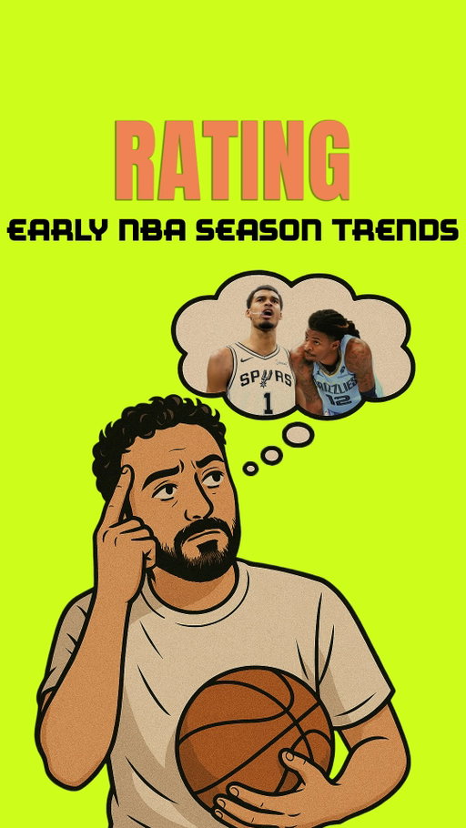 AGREE or DISAGREE? 🏀

I’ve been enjoying NBA basketball more this regular season than any recent season I can remember. There are some early season NBA trends that I wanted to give my perspective on from Victor Wembanyama’s quick ascension to an MVP-level player to the current Ja Morant situation in Memphis and more.

What has been your favorite early season NBA trend?