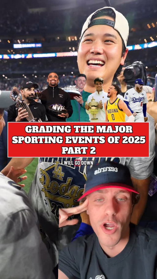 2025 —> top 3 sports year of my lifetime? #nfl #collegefootball #collegebasketball #marchmadness #football #cfb #mlb #worldseries #dodgers #tennis #golf