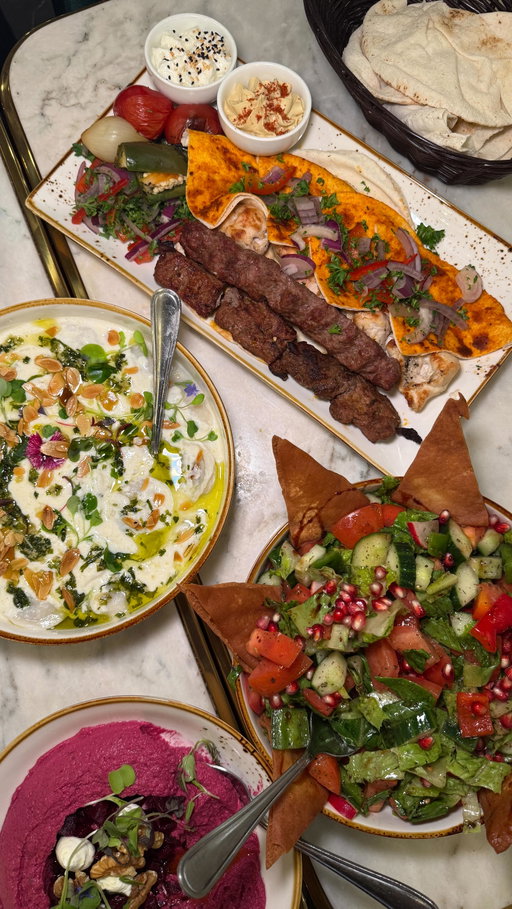 a great authentic syrian restaurant in montreal! @rosana_mtl serves some beautifully presented dishes… some of the tastiest lamb and vine leaves i’ve had in a while 😍 and their falafel “nacho” style dish was absolutely deliciousssss(never had something like this before)!!! come with an appetite because the portions are super generous!