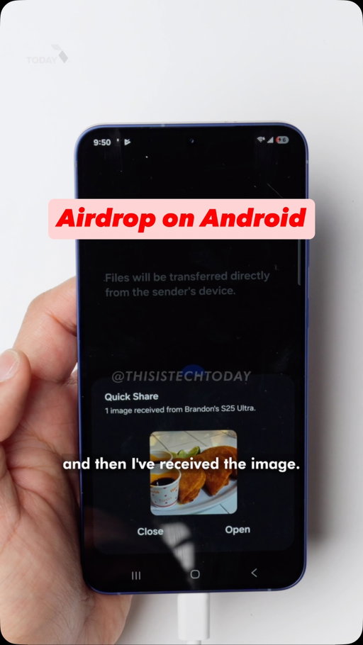 Did you know there’s a feature on @android that is kind of like AirDrop on the iPhone? Here’s how to do it using the @samsungmobileusa Galaxy S25 Ultra. 

Want to get the Galaxy S25 Ultra? Check the link in my bio or comment “GETS25ULTRA” and I’ll send you a DM.

#samsunggalaxy #galaxys25ultra #samsunggalaxys25ultra #android #tipsandtricks #androidtips #androidtricks phone provided by Samsung