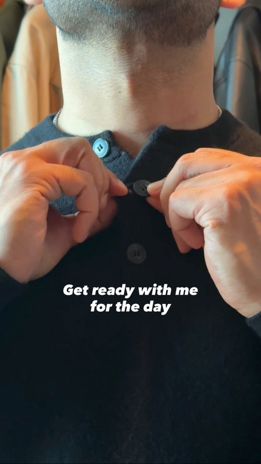 sweater weather has arrived (volume up) ❄️ nothing hits harder than an all black fit

Getting Ready Details:
@scotchbrite Lint Roller
@amazonprime Tounge Scraper
@therabreath Mouthwash
@philipssonicare Toothbrush
@aesop Hand Soap
@amazon Nail Set 
@amazon Straight Razor
@aesopskincare Shave Brush
@harrys Shave Gel
@amazon traditional safety razor
@panasonic Trimmer
@aesop Shave Balm
@manscaped Nose Trimmer
@maisonmargiela By the Fireplace 
@simplehuman Sensor can
@maisonfranciskurkdjian Oud Satin Mood Extrait
 Outfit Details: 
@onequince Henley Mongolian Cashmere Sweater
@gu_usa_official Barrel Black Pants
@taft Black Croc Loafers
@letanneur Black leather duffel bag
 #asmr #satisfying #getreadywithme #asmrsounds #outfitinspiration #mensoutfit #mensgifts #hygiene