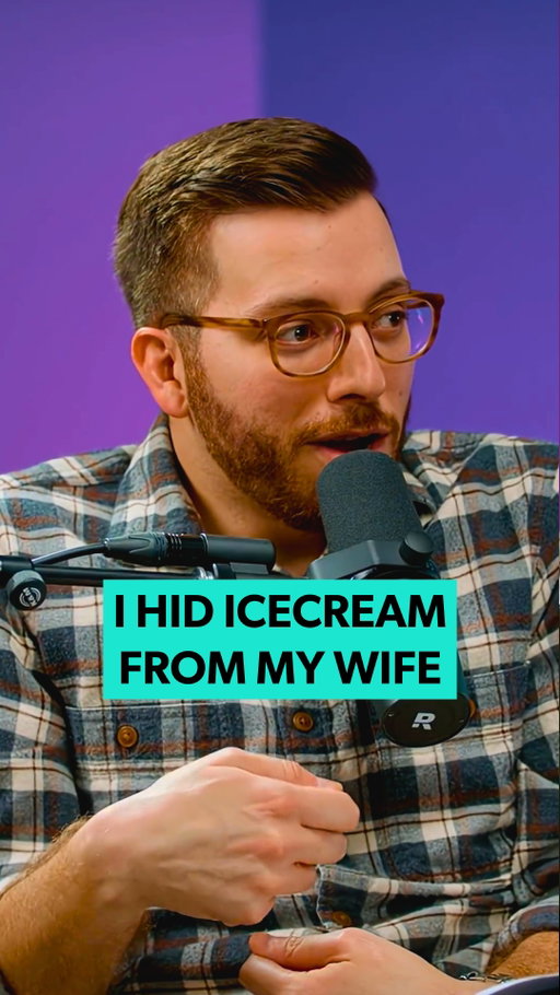 George has a confession... He thought he could hide Jeni’s ice cream from his pregnant wife. Rookie mistake.