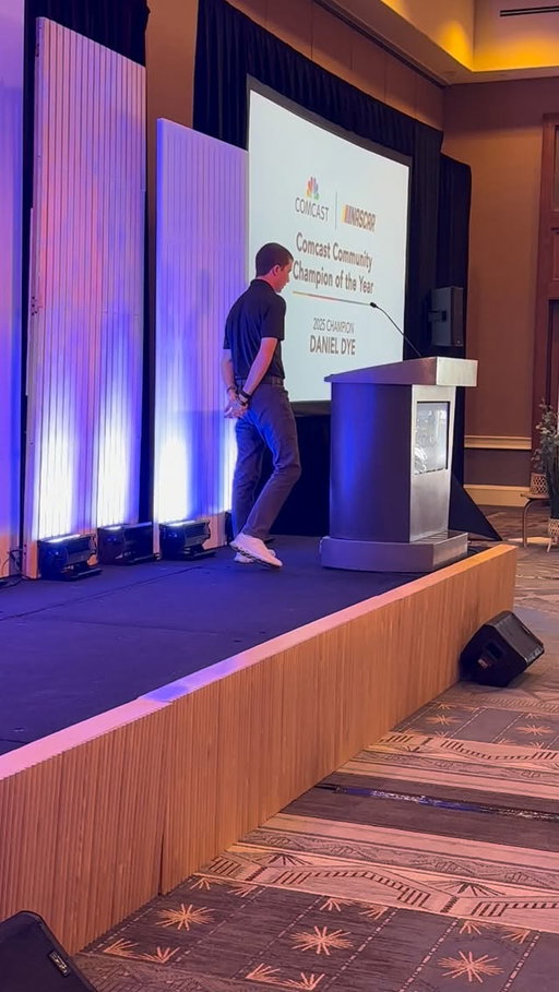 A mission since he was 14 years old.

We’re proud to announce that @danieldye43 is the 2025 #ComcastCommunityChamp representing @racetostopsuicide.
