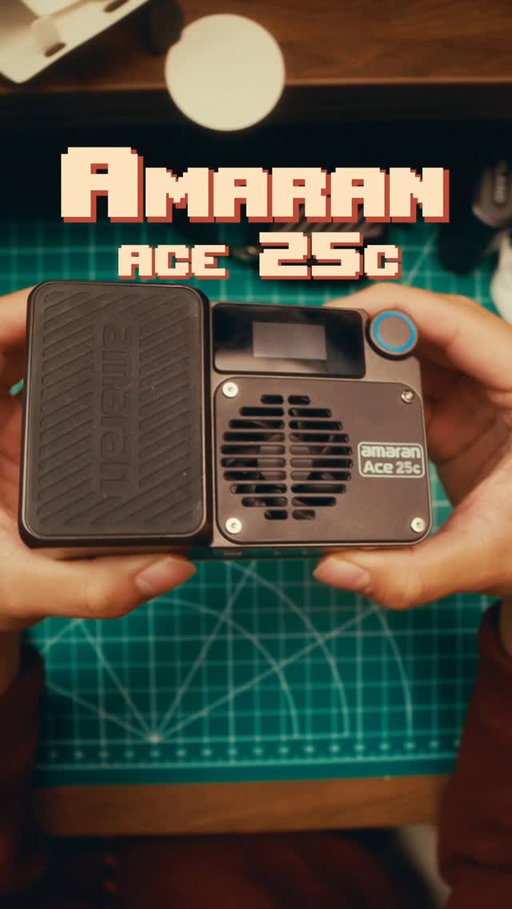You’ve never seen a pocket light like this.

This is the Amaran Ace 25c

A full color, 360 LED beast that fits in your pocket, but can light an entire room.

32W of power.
Ace lock quick mount in 1 second.
Any color you can imagine.

It also has a handful of lighting presets to make your shots more creative.

Want the link?
Comment “ACE” below and I’ll shoot it over

#videography #filmmaking #contentcreator #videoeditor #videoediting #lighting