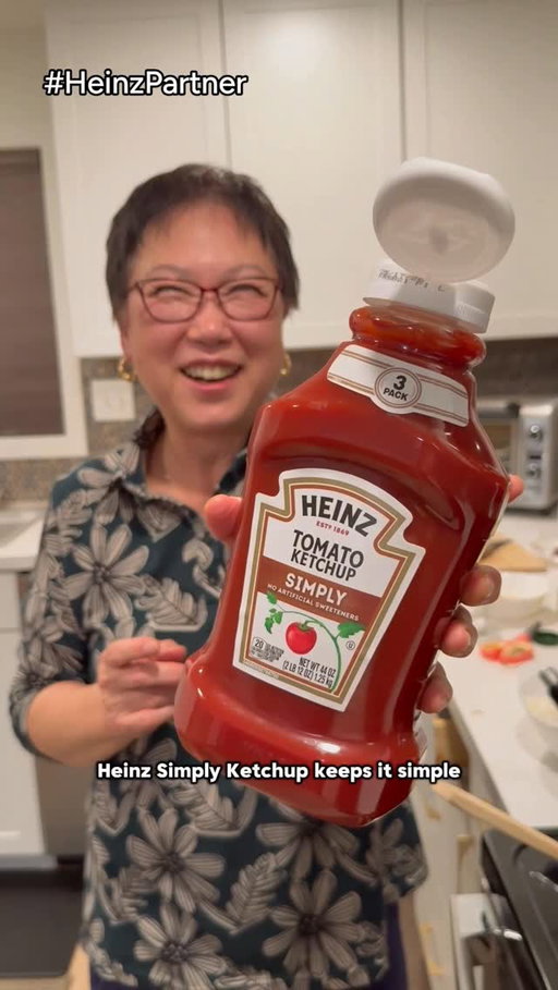 First off, pinch us, because we love you @heinz!

Most of you know how much mom loves Heinz Ketchup but I bet you didn’t know she prefers specifically ✨Simply✨Heinz Ketchup. It’s made with all natural ingredients and has that unmistakable Heinz flavor! 

 

Omurice recipe:

Heat 2 tsp oil, stir-fry ¼ cup diced potatoes, then ¼ cup diced carrots (they take longer).

Add ¼ cup each zucchini and onion; cook until tender.

Add ¼–⅓ cup bulgogi (optional) or any protein.

Stir in 1½ cups cooked short-grain rice — about 40% veggies/protein to 60% rice.

Season with 1 Tbsp soy sauce, 1½ Tbsp Heinz Simply Ketchup, pinch of black pepper, and 1 Tbsp green onions; mix until coated.

Top with a thin 2-egg omelet and finish with a design made using Simply Heinz Ketchup.

#HeinzPartner