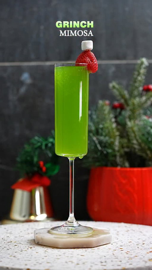 ✨ Comment “BOOK” and get 50% OFF my first exclusive 246 Cocktail Recipe Book! 📚🍸
Grab your copy before the promotion ends! ⏳🔥

The Grinch Mimosa 🎄💚🎁

What a fun way to make your mimosa Grinch-tastic! 💚🎅 Definitely try this for a Christmas party 🎉 or any holiday gathering. You’ll love how super cute it is! 🥂✨

Ingredients:
•	2 oz orange juice 🍊
•	1/2 oz blue curaçao 💙
•	3 oz prosecco 🥂✨
•	Strawberry 🍓 and small marshmallow 🍬 for garnish

Bring a little Grinchy mischief to your holiday table! 💚🎄😏

#ChristmasCocktail #HolidayCheers #ChristmasSpirit #CocktailTime #Mixology #CheersToTheHolidays #FestiveDrinks #DrinkUp #HolidayRecipes #MerryMartini #ChristmasDelights #cocktail #bar #bartender #bartenderlife #cocktailsrecipe