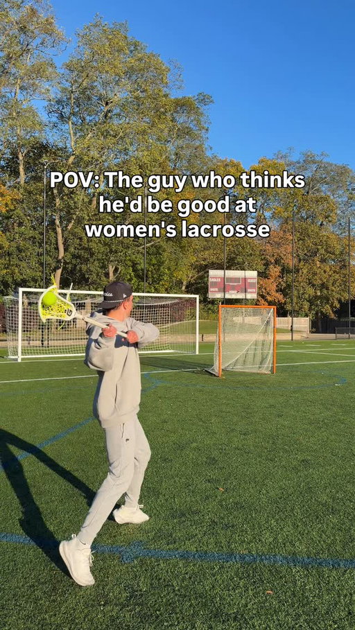 Guy thinks he'd be good at women's lacrosse
••
••
#lacrosse #lax #division3