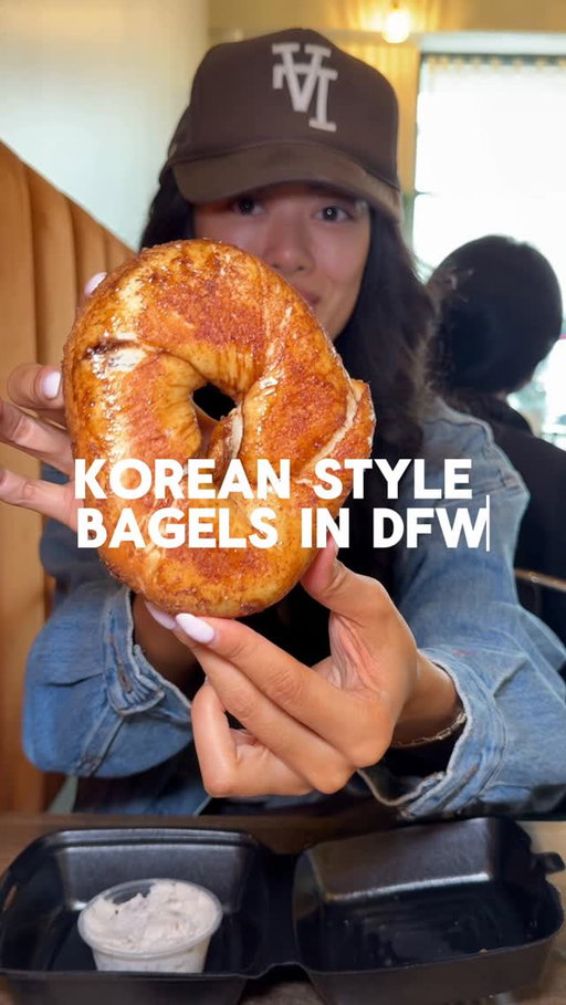 On @cloud_9_bagel ☁️✨🥯…

…after trying these new Korean-style bagels in Carrollton! fluffy, soft & sweet — totally different from your usual bagels. 

here’s everything we tried:
+ egg mayo sandwich on a salted butter bagel with green onion cream cheese
+ brown sugar cinnamon bagel with honey walnut cream cheese 
+ blueberry bagel with matcha cream cheese 
+ lox bagel on a regular bagel with green onion cream cheese 

📍Cloud 9 Bagels // 4070 State Hwy 121 Suite 432, Carrollton, TX 75010
.
.
.
.
.
.
#cloud9bagel #carrolltontx #koreanfood #dfwfoodie #dallasfood