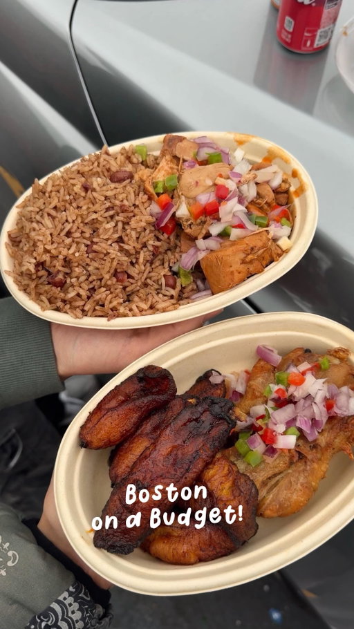PART 3 Boston on a Budget! 🇭🇹🍴

EDIT: TUESDAY to SATURDAY from 11AM - 3PM, you can build your own bowl and get a lunch plate for $7.99, and it come with a mini can of soda 🍚🥤

@gourmetkreyol serves authentic Haitian food, offering a variety of options. when I say variety, I mean they got vegan and vegetarian options….gluten free options….AND halal option too 

they have a simple menu to choose from for the lunch deal, or you can get a bigger plate with some special premium options for $13.99 (a great portion)

here’s what we ordered:
- Halal Stew Chicken + Rice & Beans ($7.99)
- Fried Chicken + Plantains ($7.99)
- Stewed Turkey with Haitian Black Rice and Baked Mac and Cheese ($13.99), again noting that this was basically 2x the size and you can pick from specialty menu items!!

they all come with pikliz which is Haitian pickled veggies. I LOVE bc it was very vinegary and spicy. I needed it with every bite

also it was my first time and the regulars there were so nice and kept hyping up the food, which to me is a beautiful sign that @gourmetkreyol is well loved 🥹

follow for more cheap eats in Boston! @viviandfoodie on IG✨

#boston #haitian #haitianfood #rice #macandcheese #chicken #comfortfood #cheapeats #friedchicken #lunch #fall #bostonfood #bostoneats #visitma #massachusetts #newengland #trendingreels what to do in boston, fall in boston, cheap eats in boston, rice plates in boston, haitian food in boston, dessert in boston, lunch deal boston, boston food