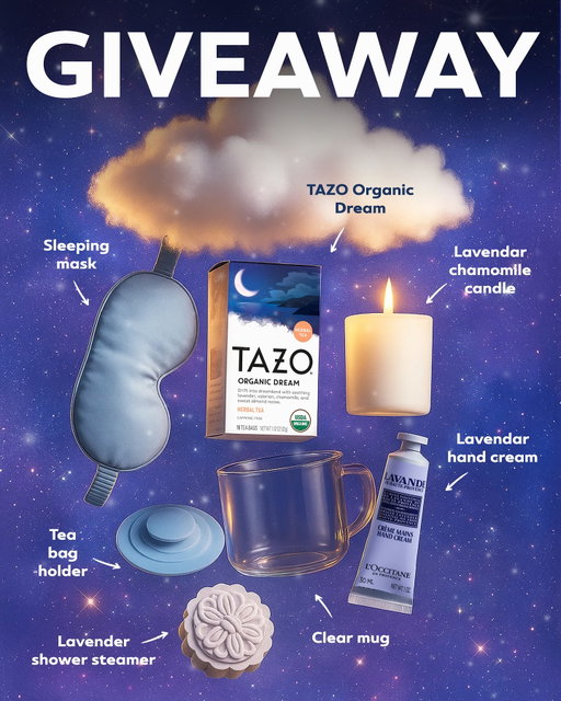 GIVEAWAY CLOSED, congratulations @oliviagdavidson 💜

Cozy night in loading 🕯💙 We’re giving away a TAZO Organic Dream bundle packed with soothing favorites perfect for curling up, sipping slow, and fully unwinding ☁️🌙

To enter:
✨ Follow @tazo
✨ Like this post
✨ Tag a friend who’s always down for a bedtime bev moment (unlimited entries!)
✨ Repost to your Story for a bonus entry!
Giveaway ends 11/8. Winner announced 11/10. US only.

#TAZOTea #OrganicDream