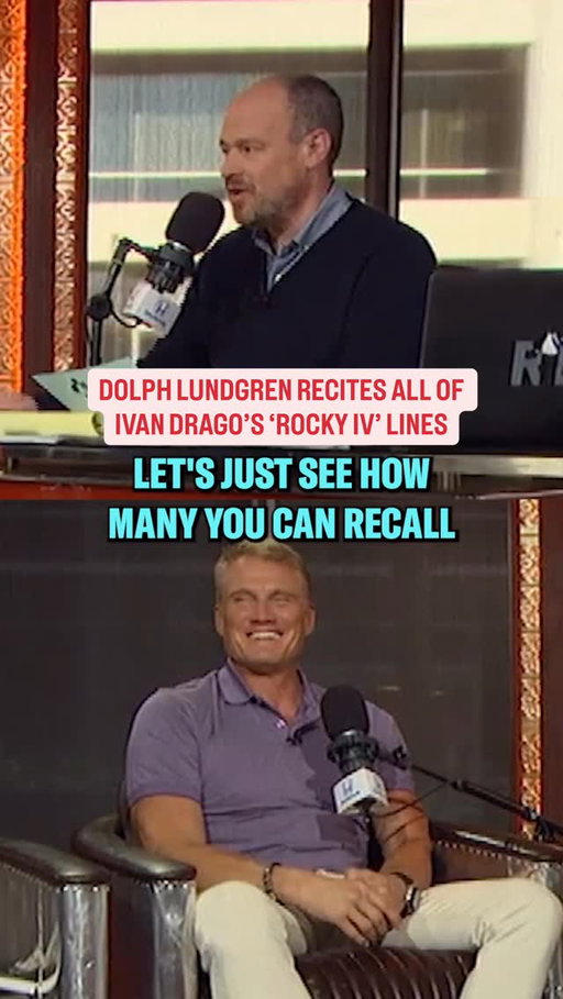Today is Dolph Lundgren’s 68th birthday 

To celebrate we bring back this clip from his 2018 @richeisenshow appearance where he attempted to recite all 9 of his ‘Rocky IV’ lines