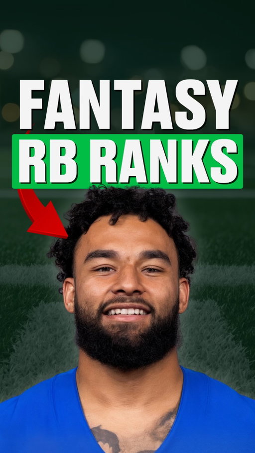 Top-12 Fantasy Football RBs Rest of Season 🏈🏆