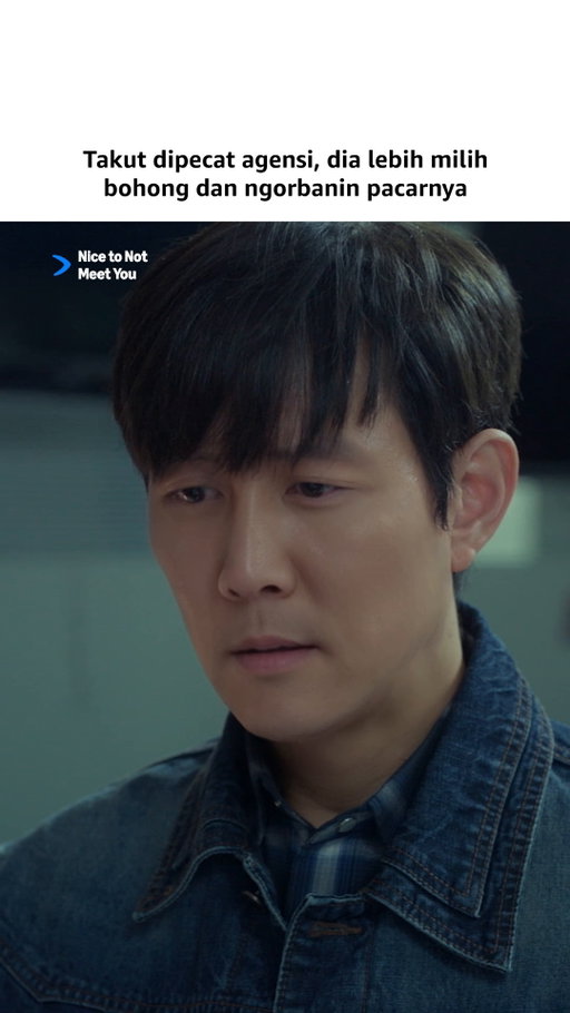 "Semua akan kulakukan demi karir" vs. "semua akan kulakukan demi dia" 😢

🎬: Nice to Not Meet You