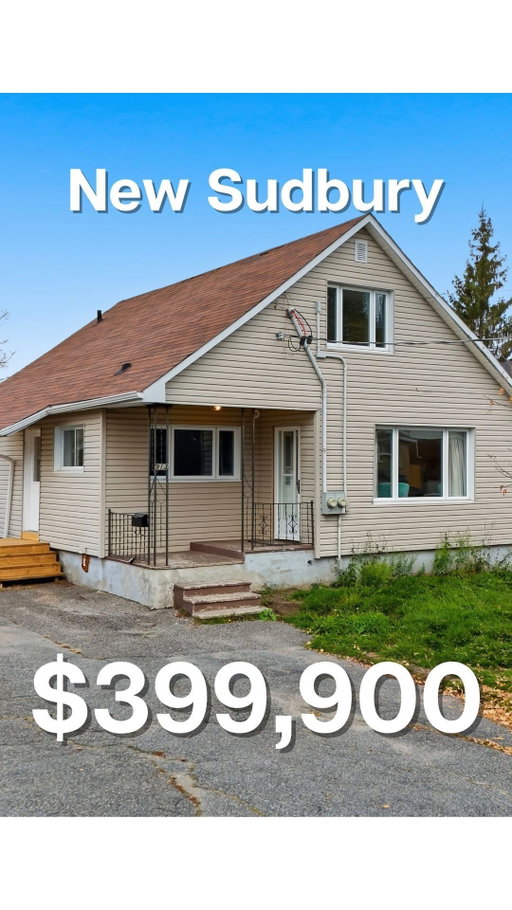 #JUSTLISTED 🎥 IDEAL HOUSE HACKING OPPORTUNITY 🙌

📍913 Miller St, Sudbury
🏷️$399,900
1️⃣4 Beds, 1 Bath
2️⃣1 Bed, 1 Bath
⁣
⏩ Tour our team’s newest listing situated in New Sudbury! This duplex is the perfect opportunity for first time buyers to get into the market, with a tenanted 1 bed unit and a vacant 4 bed unit!

📲 Like what you see? Send me a message to book your private showing today!
⁣
📧 tristan@lakecityrealty.ca⁣
☎️ (705) 920-6109⁣

📧 davidp@lakecityrealty.ca⁣
☎️ (705) 618-3932
⁣
#sudburyhomesforsale #sudburyrealtor