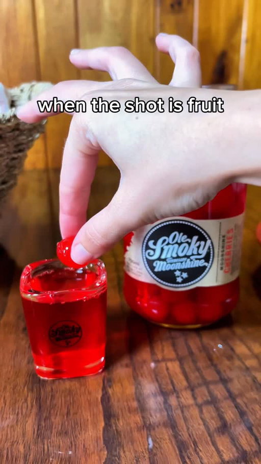 I don’t need a lime with my shot of moonshine ✋