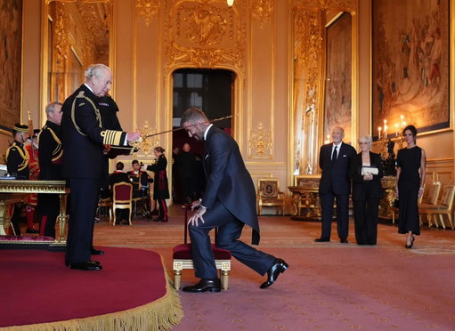 I can't even begin to describe what a special day it is for me today, a boy born in East London, to receive a Knighthood from His Majesty The King. I am truly humbled and so grateful for this honour. I have been fortunate to represent our country and I've always done that with pride... I love our Royal Family and what it means to people not just in Great Britain but around the world. I could never have dreamed that this would happen to me... From Ridgeway Rovers to Manchester United to Preston North End to Real Madrid to LA Galaxy to AC Milan to Paris Saint Germain & of course England, all the clubs I've played for, with the best managers and teammates and loyal fans who have helped me get where I am today... I'm so thankful to them all...  Playing for my country will always be the proudest moment in my career….to represent England and captain my country was my dream at 7 years old. Football gave me everything and it also allowed me to travel from a young age. Travel opened my eyes to issues facing children around the world. I have been lucky to work with incredible organisations like UNICEF, the Royal Foundation and the King’s Foundation who have taught me how important it is to support children, to help them fulfil their potential and to inspire the next generation , I've also been proud to work with our Armed forces who sacrifice so much for us all...

All I have ever wanted to do is to make my family proud. My parents and grandparents who were always there for me and instilled the right values of hard work and respect. My beautiful wife who has been by my side for the last 28 years, who has been my biggest supporter and my shoulder to cry on in tough times….without her I wouldn't have had the life I have had. To my beautiful children who I am so proud of and I know this is a proud and inspiring day for them as well, they are our greatest joy in life and my inspiration every single day. I love you all so much... 

Finally Mum, Dad, Victoria and to my Kiddies can you believe this…I love you all so much and Thank You ❤️ @theroyalfamily