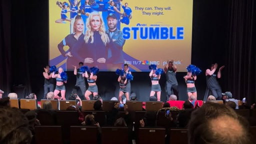 I Stumbled into my SAG Event this weekend and it was a success ‼️🤭
Choreography by: @dahlston22 
#stumbleonnbc 
#sag 
#nbcandpeacock
