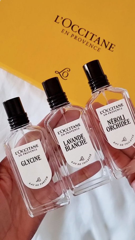 The past inspires, the present blooms, and a vibrant future unfolds. Explore @loccitane reimagined world of fragrance. 

~Glycine: notes of bergamot & caviar lime, the fragrance transitions into a floral heart, then settles into a warm, inviting base of cedarwood & white musk.
~Lavande Blanche: notes of Rose & White Musk. Contains extract of Lavender from the South of France.​
~Néroli Orchidee: notes of enchanting orchid & sparkling florals. Perfect for day and night.

.
.
.

#scentlayering #loccitane #fragrance #LOccitaneEnProvence #FloraOrchestra 

l’occitane fragrance collection, loccitane perfume review, french fragrances for women, floral perfumes 2025 trends, neroli orchidee perfume notes, lavender musk perfume, bergamot and cedarwood scent, best floral fragrances for fall, feminine perfumes with musk, elegant everyday perfume, scent layering tips, french luxury perfume brands, signature scent ideas for women, loccitane glycine fragrance review, loccitane lavande blanche notes, loccitane neroli orchidee review, soft floral perfumes for daytime, long lasting floral perfumes, romantic fragrances for her, perfume layering routine, fresh floral perfume inspiration, clean and sophisticated scents, beauty blogger fragrance flatlay, toronto beauty content creator, canadian fragrance blogger