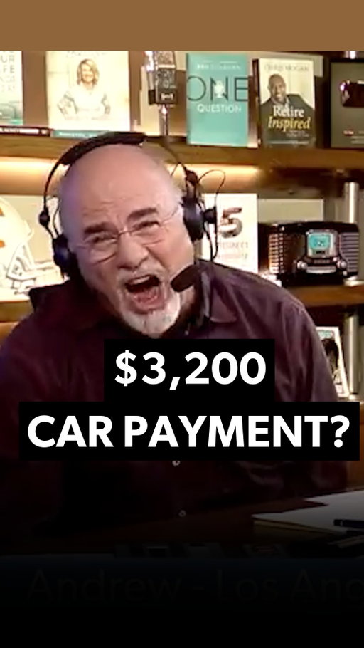 This 24-year-old has $3,200 in car payments, and he makes $320,000 a month.