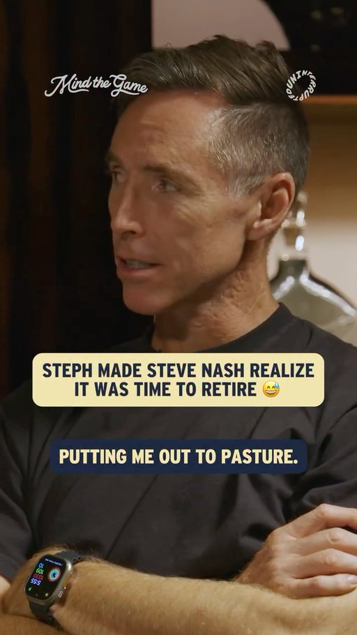 "My hero!" 😭

This story from @stevenash about @stephencurry30 passing him by is hilarious. Watch the full episode for more great conversation, out now on our YouTube. Link in bio.
