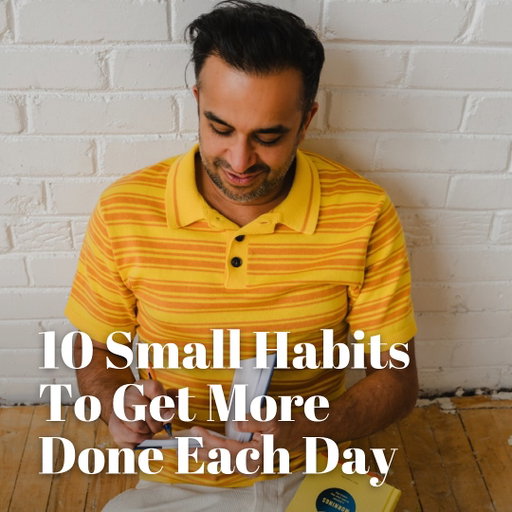 Do you feel like it’s getting harder to get stuff done?

It’s not just you. 

The distraction machine is cranked to 10.

Endless apps and feeds and algorithms fight for our attention. 

They’re good at getting it, too!

I find myself revisiting these 10 simple practices to help make sure I actually get anything done.

What small daily habits do you use for productivity?