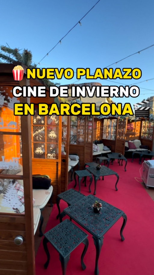 @fever_es 🍿NUEVO PLANAZO CINE DE INVIERNO EN BARCELONA🎬

🌆 Una experiencia única: Disfruta de una película mágica en un rooftop con vistas espectaculares de la ciudad.

🎉 Ambiente festivo: Déjate envolver por la magia con decoraciones increíbles y luces que crean el escenario perfecto.

🍿 Snacks irresistibles: Palomitas, bebidas calientes y opciones deliciosas para acompañar la película.

⏰ Plan perfecto: Ideal para una cita, una salida con amigos o un momento especial en solitario.

🔗 Entra directamente aquí: https://glnk.io/73qy1/feverxelviajedeivan95l

💸 Utiliza el código ELVIAJEDEIVAN10 para un 10% de descuento!

📍 Ubicación: Hotel Palace de Barcelona en Gran Via de les Corts Catalanes, 668, L’Eixample, 08010 Barcelona

🌟 No te lo pierdas y vive el cine desde las alturas!

🔝 GUÁRDATE ESTE PLANAZO 

🤗 ¿Y tú, a quién te vas a traer?

📲 ENVÍASELO A ESA PERSONA!

👉 Sígueme para más PLANAZOS!

#cinedeinvierno #cinenavideñobarcelona #hotelpalace #PlanesBarcelona #NavidadBarcelona #PlanesNavideños #HotelesBarcelona #ExperienciasBarcelona #BarcelonaConNiños #TalleresNavideños #NavidadEnFamilia #BarcelonaViral #EventosBarcelona #NavidadCreativa #HotelesDeLujo #BarcelonaEspecial #QueHacerEnBarcelona #PlanesOriginales #Navidad2024 #BarcelonaNavidad #AgendaBarcelona #FeverAmbassador #fever @fever_es