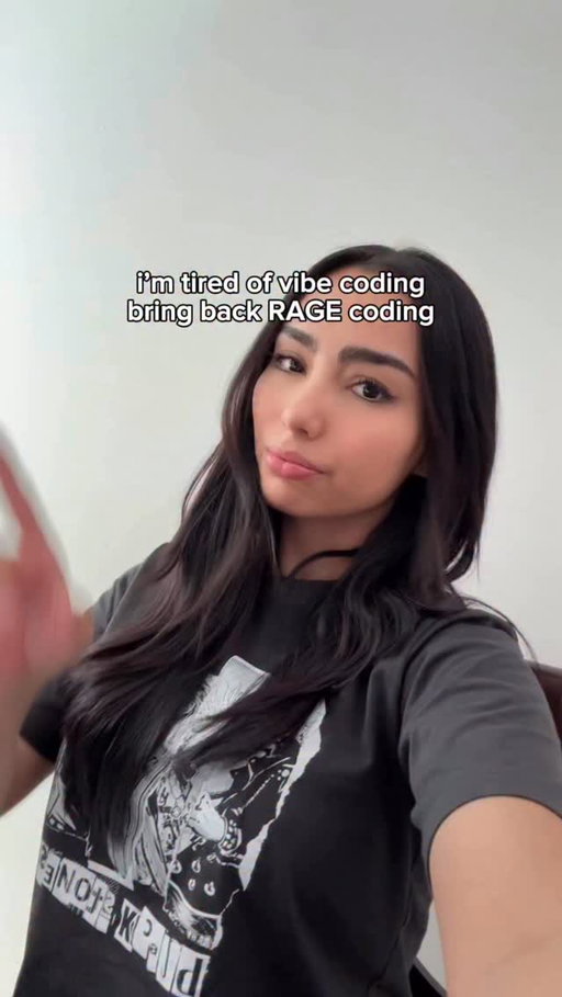 Enough vibes bring back the RAGE 😤 #coding