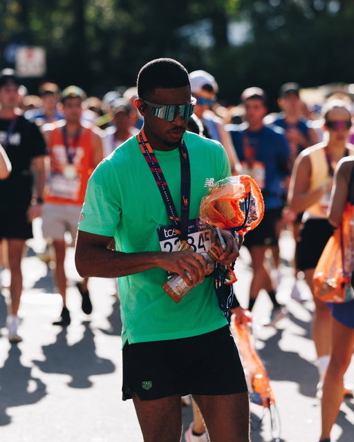NYC Marathon 2025 🏁

I remember watching this race for the first time in ‘23 and knowing I had to run it one day. Fast forward two years, and with the help of my friends at @tagheuer, we made it happen.

I heard all the stories about this race, but nothing prepares you for the feeling, the noise, and energy that NYC brings. The wall hit sooner than I expected, but the crowd carried me the distance. 

Learned a lot, but left even more on the table. Can’t wait to run it back 🥂 #TAGPartner