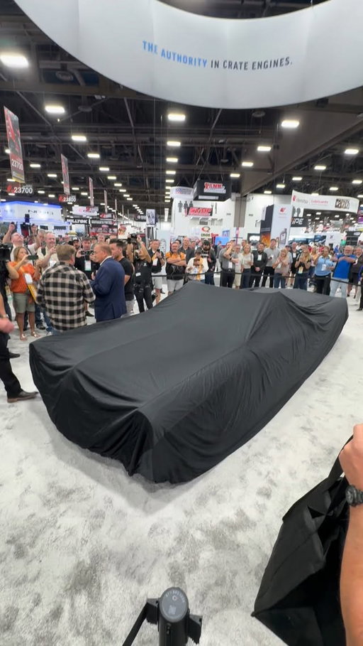@chipfooseofficial latest creation, a one of a kind 1956 Continental. The fully reimagined Continental, built by Foose Design is powered by a 530-horsepower BluePrint Engines LS-Compatible Pro Series engine.