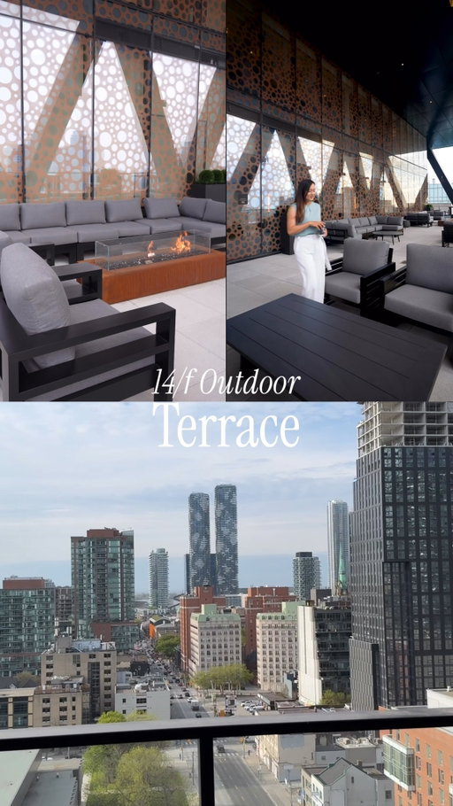 Fireplace on the terrace cuts through the chill. 🔥

#toorhotel #torontovibe #toronto