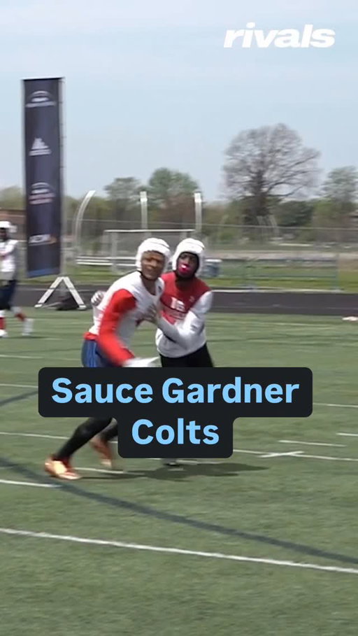 THROWBACK: Martin Luther King Jr. (MI) Sauce Gardner was LOCKING everyone down at Rivals Camp‼️

The Colt DB was a recruit in the 2019 class