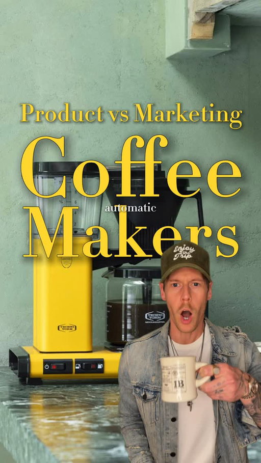 Product vs marketing: Coffee Makers

Comment Coffee to get a link!

@xbloom_coffee 
@fellowproducts 
@ratiocoffee 
@moccamasterusa 

#design #productrecs #CoffeeMakers