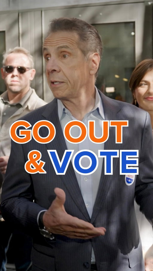 GET OUT AND VOTE! 🗳️ 

It’s the greatest privilege we have to vote—don’t take it lightly. 

Use your power, use your voice, and VOTE today! 

Polls close at 9 PM EST. Visit vote.nyc to find your nearest site.

#VoteforCuomo