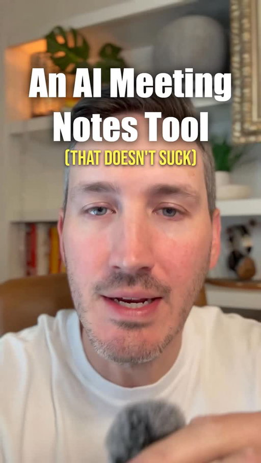 Finally found a meeting notes tool that doesn’t force a creepy AI bot into every call.

 It’s called Granola, and it’s saved me about 10 hours a week.

 You can take your own notes, and it merges them with the AI summary.

 Plus, it’s got, recipes, which are shortcuts that actually make meetings smarter.

Its an insanely cool tool.
#granolaai #aimeetingassistant #ainotetaker #aiassistant #aiagents