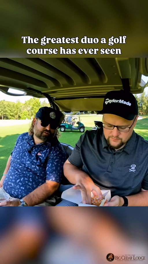 Just some golf cart talk with @barstooltrent & @thefatperez @dunkin 

Full @internetinvite episodes with link in bio