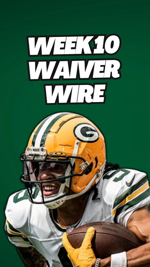 Week 10 MUST ADD Waiver Wire Pickups #fantasyfootball #fantasyfootballadvice #nflfantasy #fyp #NFL #fantasy #waiverwire #waivers #waiverwirepickups #explore 

Updated ROS Rankings Live Now!