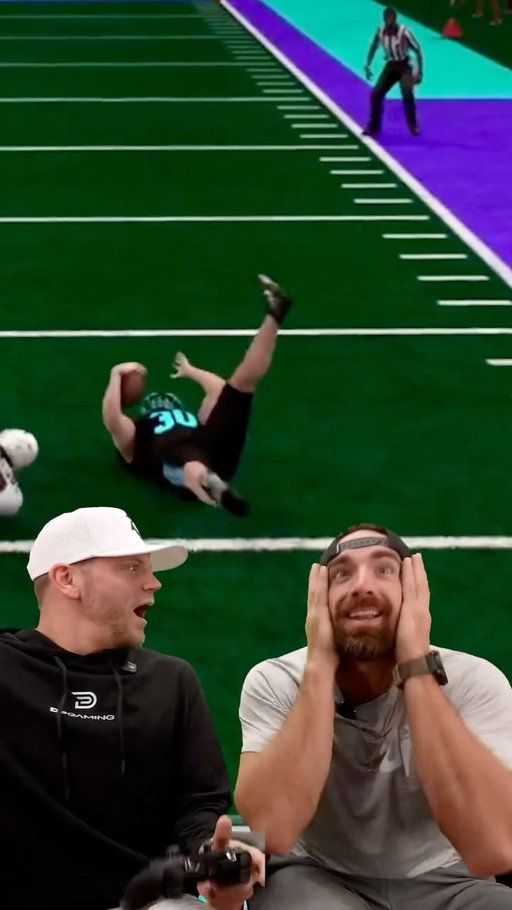 Rate Tyler’s blind throwback 🤣 DPU vs Texas A&M LIVE on YouTube!