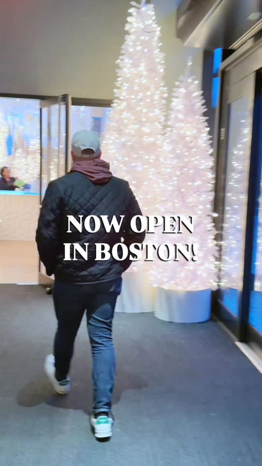 NOW OPEN! RUN don’t walk to @view_boston to checkout this years Winter Oasis sky high over the city of Boston at the very top of the Prudential Center! #thingstodoinboston #bostonchristmas
