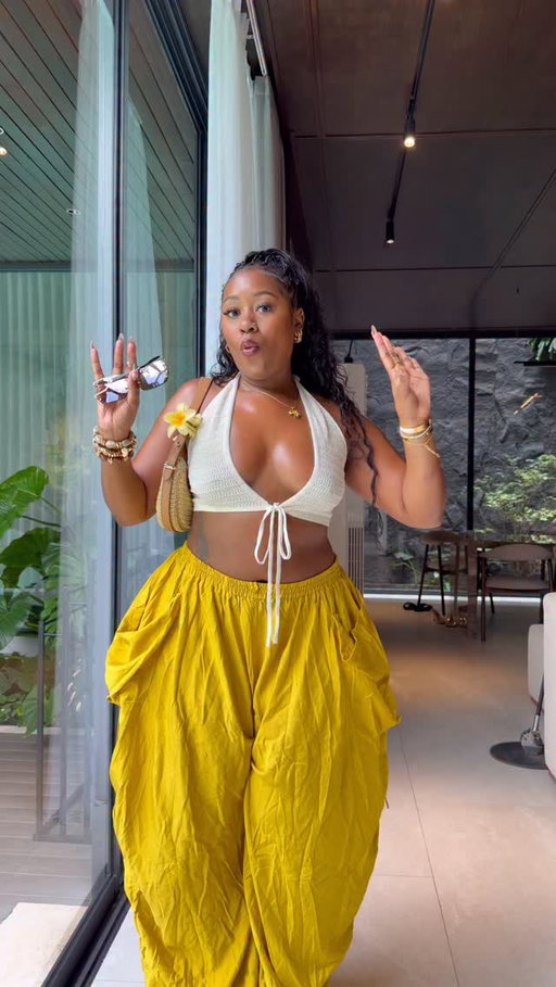 Just a black girl dilly dallying in Bali 🌺
