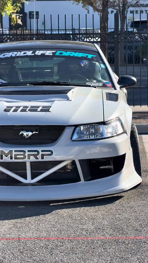 Session #1 was freaking sick! I love getting to drive this car at @semashow , so much thanks to @optimabatteries for allowing me the pleasure 🙂‍↕️ got to take @weratoolsna on some rides! Now excited for day 2!! 😤 #mbrp #mbrpexhuast #sema
