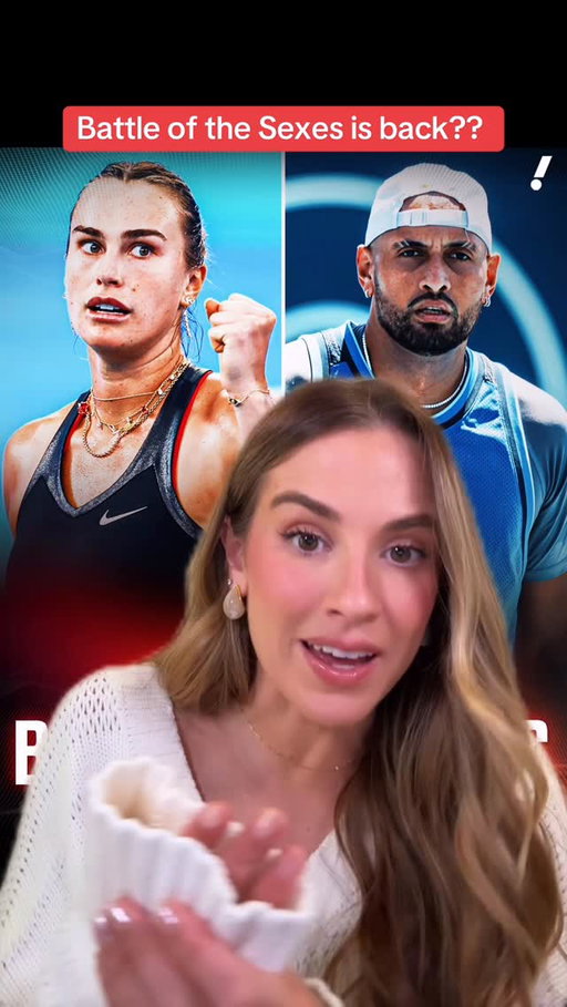 why are we doing this again ?? …and since when is Kyrgios 652??? anywayyyy go Aryna 😅.