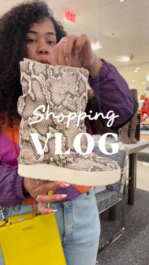 Idk how I ordered a 5.5 in those gray Steve Madden shoes, but here we are! 

Comment Boot to get the link 🔗 

#bootseason #macysstylecrew