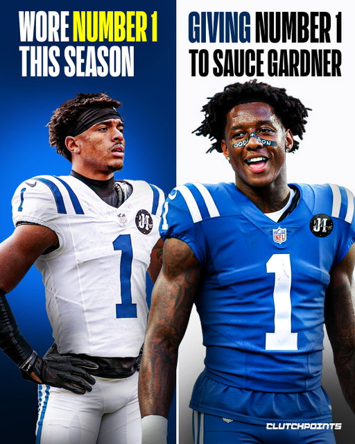 Freshly arrived in the 317, Sauce Gardner is already making moves and earning respect, both as a player and a teammate.

Gardner didn’t even have to ask twice; Josh Downs is handing over the No. 1 jersey and will now rep No. 2 instead.

From that moment on, Sauce Gardner is smelling a breath of fresh air in Indy.

The number swap says it all. Sauce Gardner is home, and the rest of the league better start taking notes on how to go past that secondary.