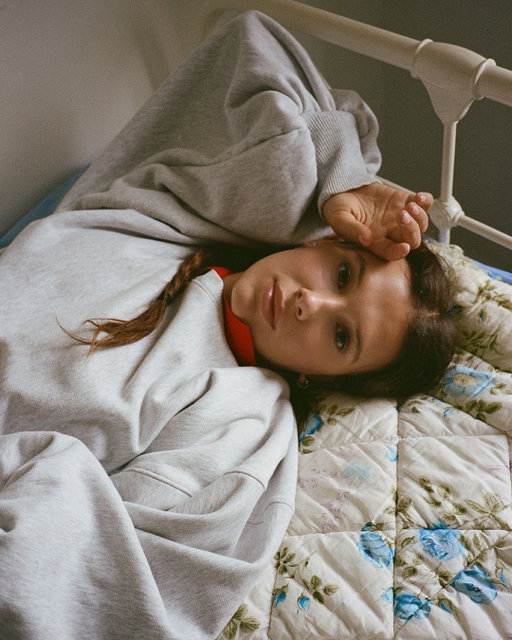 In August this year, @MillieBobbyBrown announced on social media that she and her husband #JakeBongiovi had welcomed a daughter via adoption. “It’s been a beautiful, amazing journey – she’s taught us so much already,” she says in the December 2025 issue of #BritishVogue. “Perspective is a huge thing. The smaller things in life are so much more precious. Our days are filled with lots of cuddles and laughter and love. It’s just endless joy.” Click the link in bio to read the interview, and see the full story in the new issue, on newsstands Tuesday 18 November.

#MillieBobbyBrown photographed by @SebastianFaena and styled by @Stella_Greenspan, with hair by @ShonJu, make-up by @BeccaWordingham, nails by @RobbieTomkins, prop styling by @ThomasConantStudio and production by @Petty_Cash_Production.

[Image Description: Image one shows Millie Bobby Brown reclining on a bed with a white frame and a floral quilt, with her hair in pigtails. She is wearing a grey sweatshirt and looking into the camera with one arm thrown over her head.

Image two shows Millie Bobby Brown glimpsed through a door frame, wearing a striped T-shirt and with her long brown hair in braided pigtails. She is holding one pigtail and looking into the camera with a serious expression.]