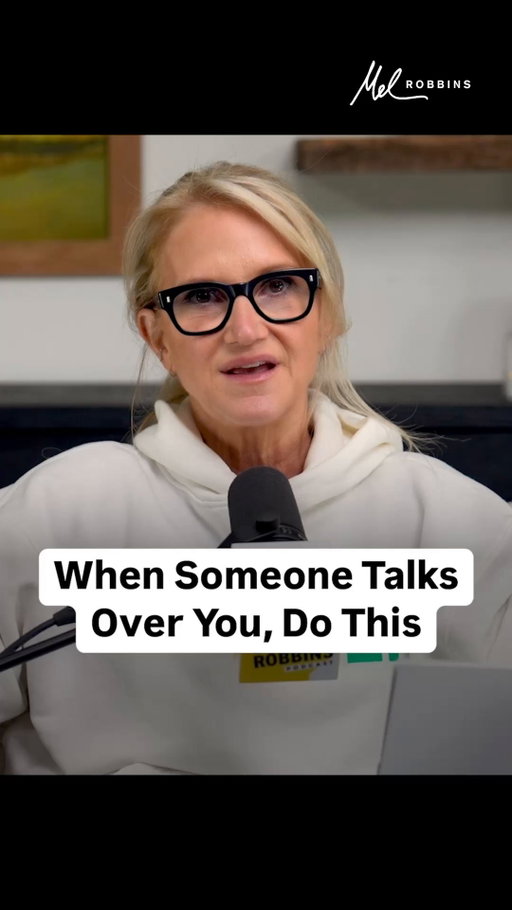 Ever had someone talk over you? Here’s exactly how to handle it…

In this episode of @themelrobbinspodcast, I’m exposing 6 sneaky ways people disrespect you every day - at work, in relationships, and even in your own family. 

But more importantly, I’m giving you the exact strategies to shut it down.

If you’re tired of feeling unheard, overlooked, or undervalued, this episode is for you.

Listen now! 🎧 “6 Sneaky Ways People Are Disrespecting You & What to Do About It.”