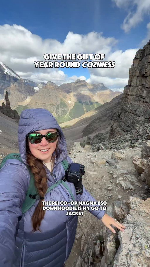 The @rei Co-op Magma 850 Down Hoodie is my go-to jacket for every season! #REIPartner 

From hikes and ski days to chilly dog walks, it’s the one piece I’m always reaching for. It’s lightweight, packs down small, and still manages to be so cozy!
If you’re looking for a gift that your loved one will use year round, this is it! ❄️