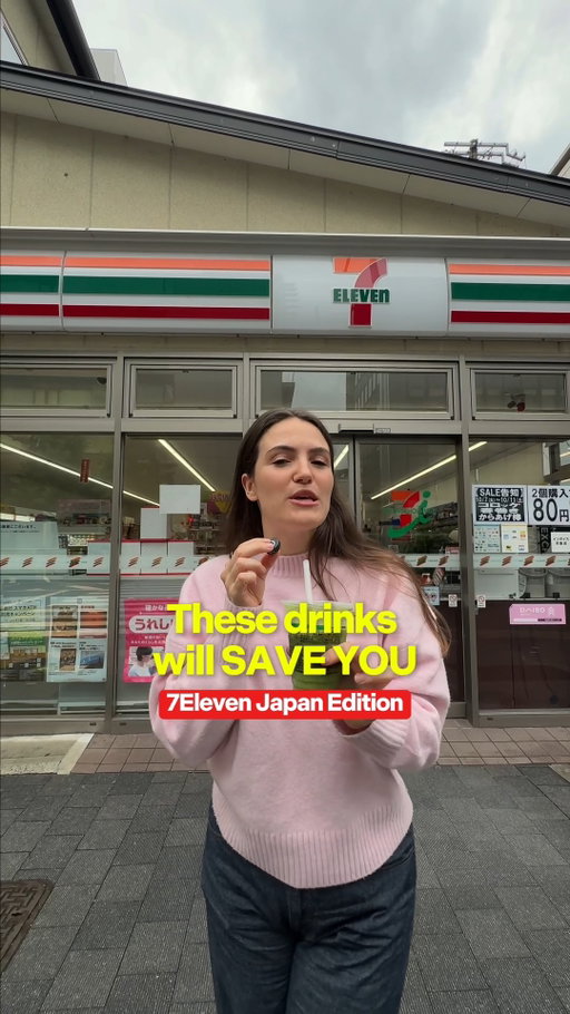 5 unique 7-Eleven drinks that’ll actually save you on your Japan trip 🇯🇵👇

🌙 Melatonin drinks – perfect for easing nighttime jet lag.

⚡ Energy drinks – ideal for powering through daytime crashes.

🥤 Fiber drinks & jellies (including Coca-Cola Fiber Edition) – great for balancing out all that ramen and convenience store food.

🍊 Vitamin C & herbal concentrates – keep your immune system strong so you don’t spend your trip sick in a hotel.

💧 Collagen & hyaluronic acid drinks – post-flight skin saviors that help you stay hydrated and glowing.

🌿 Turmeric ginger drinks – reduce inflammation after walking 20K+ steps a day in Tokyo.

Follow @airalo for more travel tips and recommendations!

#JapanTravel #TravelTips #TokyoLife #JapanGuide @elsabarb