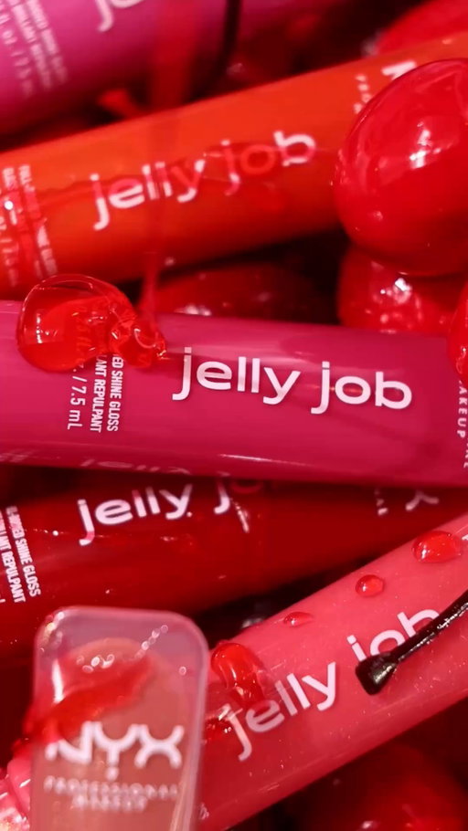 a korean-inspired gloss that does it all? jell yeah 🍒 💗  #nyxcosmetics #nyxprofessionalmakeup