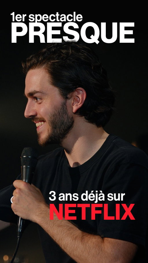 le 5 novembre 2022 sortait mon premier spectacle « presque » sur Netflix 🥹 3 ans après, je suis en pleine tournée de mon nouveau spectacle : quel kiff, quelle chance, merci à tous ceux qui sont venus dans mes salles ❤️