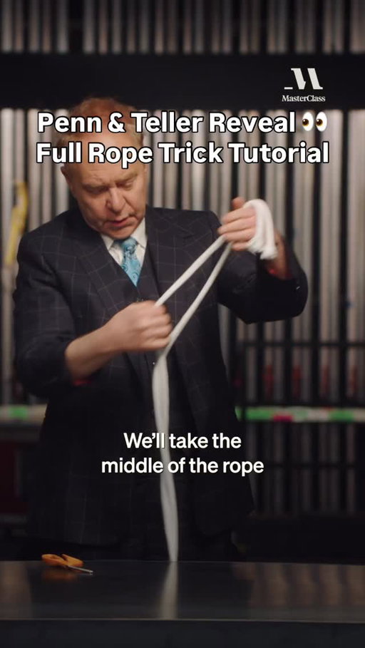 Sometimes magic is KNOT as hard as we think it is 😅

💡: @pennandtellerlive - The Art of Magic